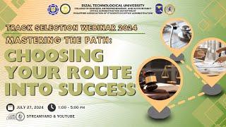 Track Selection Webinar 2024