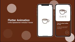 Flutter Tutorial: Coffee App Splash Screen Animation (Lottie)