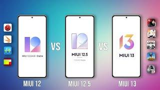 MIUI 12 vs MIUI 12.5 vs MIUI 13 Poco X3 Pro | Benchmark & Test in 5 Games