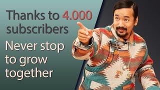 Thanks for 4.000 Subscribers!