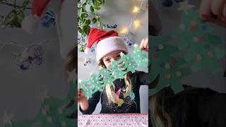  Christmas Tree Garland Craft for Kids | Christmas Craft for Kids | Paper Christmas Tree Craft 