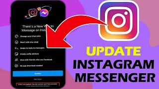 How to Update Instagram Messenger 2023 (INSTAGRAM TIPS)