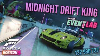 "Midnight Drift King" Challenging Custom Drift Event - Forza Horizon 5