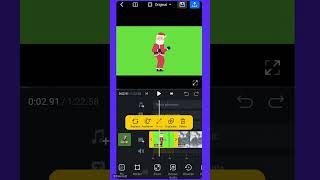 Edit Green Screen in VN Video Editor #shorts