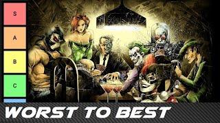 Worst to Best: Batman Villains (Tier list)