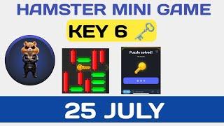 Hamster Kombat Mini-Game 25th July (Puzzle Solved)