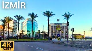 Driving Tour 4K: İzmir Turkey (Türkiye)  | City Travel & Sightseeing Tour