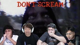 REAKSI STREAMER INDOENSIA MAIN DON'T SCREAM Windah Basudara, Miawaug, Crispy Cendy, Luthfi Halimawan