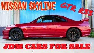 Beautiful Nissan Skyline GTR R33 for sale JDM EXPO I JDM CARS for sale