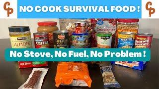 Emergency Survival Food For Your Prepper Pantry No Cooking !