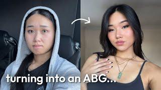 ABG glow up transformation 