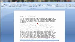 How To Insert Horizontal Lines In Microsoft Word 2007