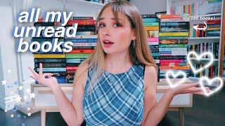 all 286 books on my physical tbr