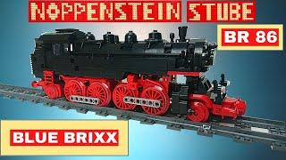 BlueBrixx Dampflokomotive BR 86 Aufbau Review Testfahrt | Entgleist !