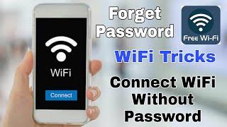 How to Connect WiFi Without Password | Forget WiFi Password Trick