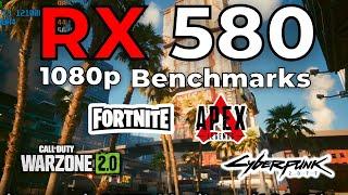 AMD RX 580 + Intel i3 12100F Benchmarks (4 Games Tested)