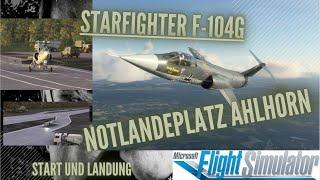 Starfighter F-104G Aktion in Ahlhorn