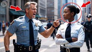 Racist Cop Arrests Black Female Police Captain for Theft, Faces Karma He Never Saw Coming…