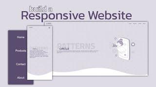 How To Make Responsive Website | Animated Hamburger Menu | HTML & CSS | Step By Step Tutorial 2020