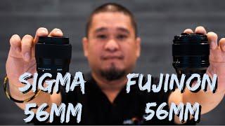 FUJIFILM 56MM F1.2 VS SIGMA 56MM F1.4 FOR PORTRAIT LENS