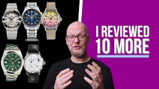 10 great watches. 10 more hot takes