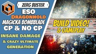 ESO magicka nightblade pvp bomb + Ultimate Gen build & gameplay - Elder Scrolls Online Dragonhold