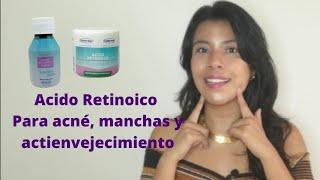 ACIDO RETINOICO PARA LAS MANCHAS, ACNÉ Y REJUVENECE