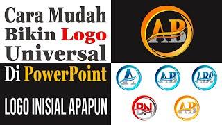 Cara Membuat Logo Inisial Apapun di PowerPoint