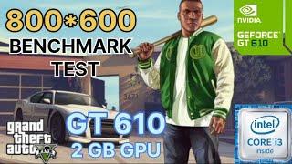 i3 3240 GT 610 2GB || 8GB RAM DDR3 || GTA 5 BENCHMARK || LOW END PC || @DARK-ROMEO-