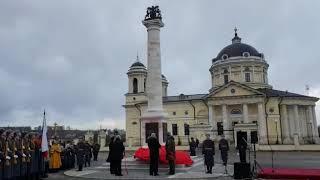 Открытие обелиска дворянскому роду Бибиковых в Шкини