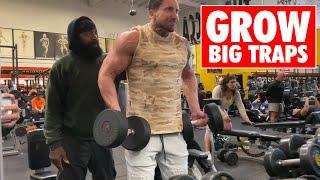 Ultimate Trap Workout For Mass W. The GODFATHER OF BODYBUILDING!