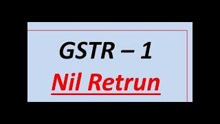 Troubleshooting GSTR-1 Errors: Fixing Nil Return Filing Issues