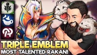 The Most Talented Rakan - And Syndra 3 I Guess!! | TFT Inkborn Fables | Teamfight Tactics
