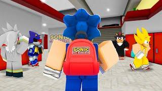 Joining SONIC SCHOOL In Roblox Brookhaven RP