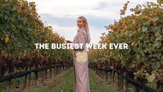 WINERIES, PHOTOSHOOTS & SPACE SUITS | WORK WEEK IN MY LIFE | Amanda Weldon