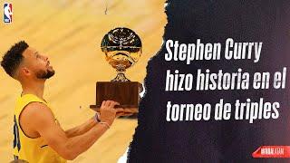 El increíble récord de puntos de Stephen Curry en el torneo de triples 