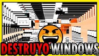 ▶▶Destruyendo Windows 10 con VIRUS TROYANO ÉPICO #2