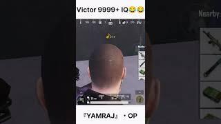 victor iq 9999+ #victor #funny #bgmi #pubg #yamrajop