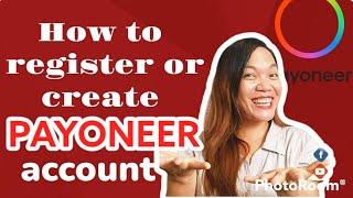 How to or Paano mag register aa PAYONEER? | Using Mobile Phone | Elizabeth Veloso