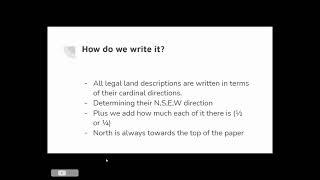 Understanding Legal Land Descriptions