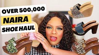 **MASSIVE** SHOE TRY ON HAUL!!! | COME WITH ME TO SHOP OVER 500K WORTH OF SHOES!! | A MUST WATCH