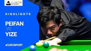 QUALIFIER PEIFAN WINS SCOTTISH OPEN  | Lei Peifan vs Wu Yize | 2024 Scottish Open Highlights