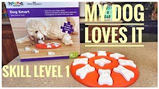 REVIEW NINA Ottosson Outward Houd Dog Smart Orange Interactive Treat Puzzle Dog Toy  Level 1