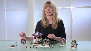 Winter Village Market - LEGO Creator Expert - Designer Video 10235