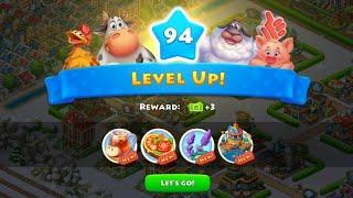 TOWNSHIP | LVL UP! 93-94 GAMEPLAY