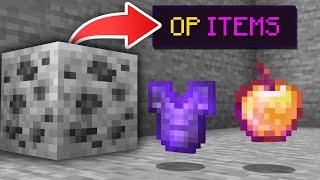 Minecraft, But Coal Ore Gives OP Items...