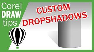 #shorts Creating custom shadows in CorelDraw
