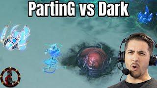 Dark vs PartinG - StarCraft 2 The King of Forcefields Returns