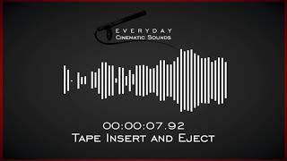 Tape Insert and Eject | HQ Sound Effects