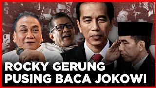 Bambang Pacul: Rocky Gerung Bingung Membaca Jokowi